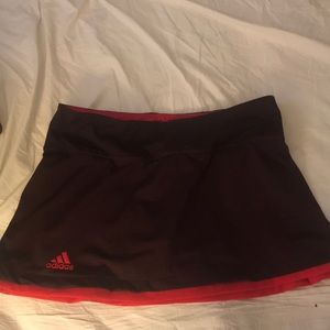 Maroon & Scarlet Adidas Squash/Tennis Skirt